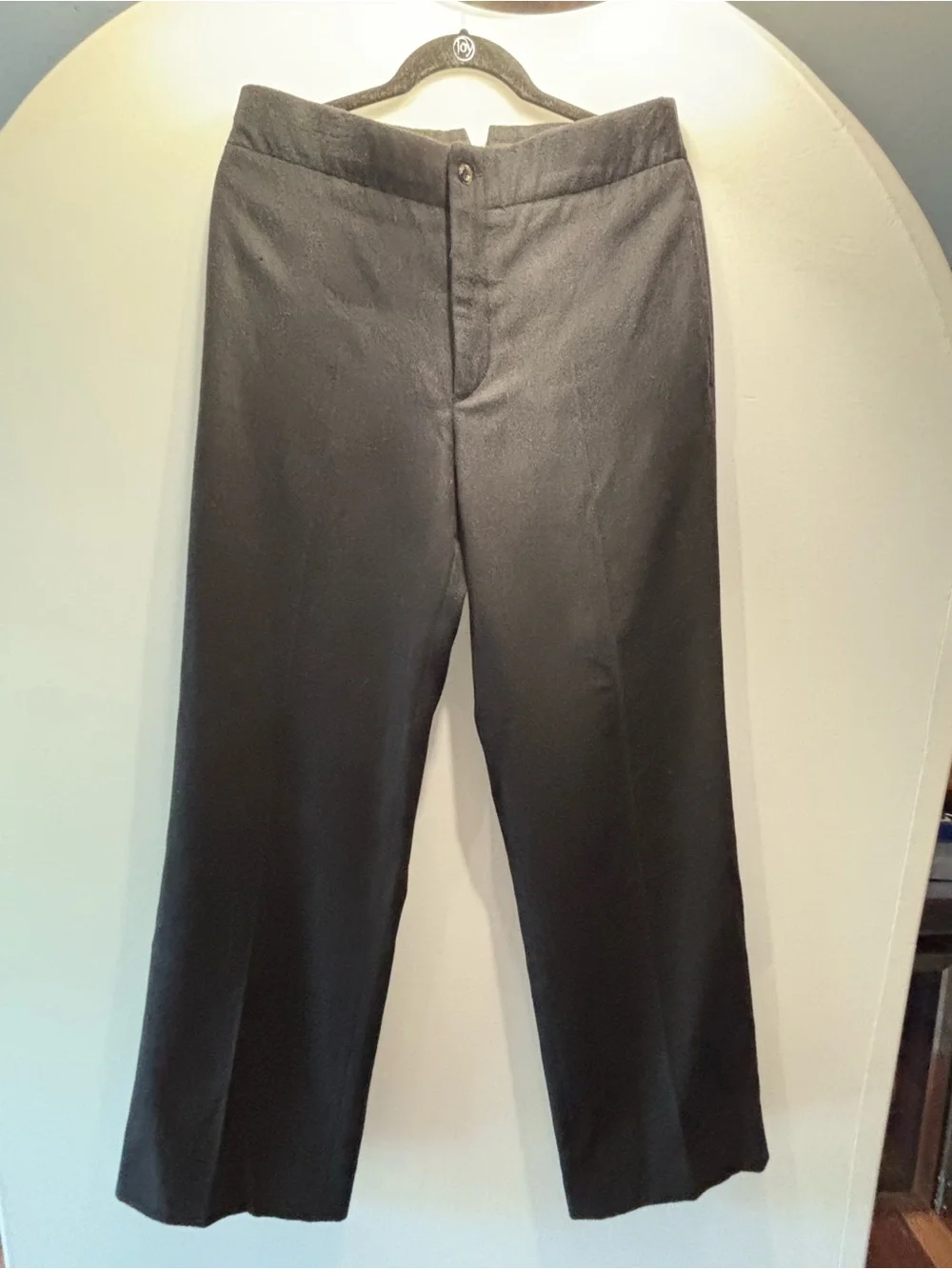 Gucci Men's Black Wool Dress Pants